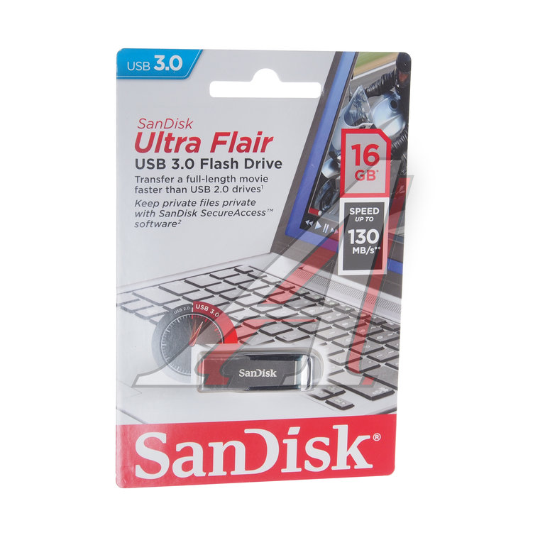 Карта памяти SANDISK Micro SDXC 16Гб SDCZ73016GG46