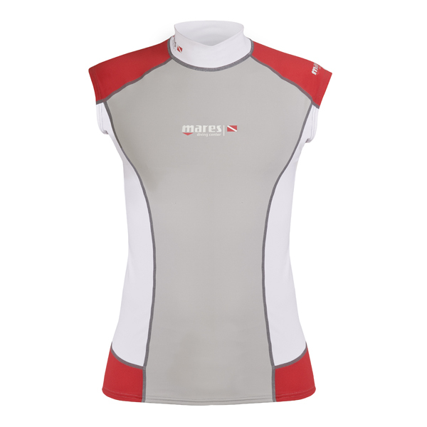 

Футболка из лайкры Mares Rash Guard Unisex без рукава XXS, Белый;красный, Rash Guard Unisex