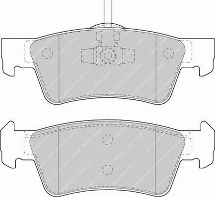 

Комплект тормозных колодок Ferodo FDB1460