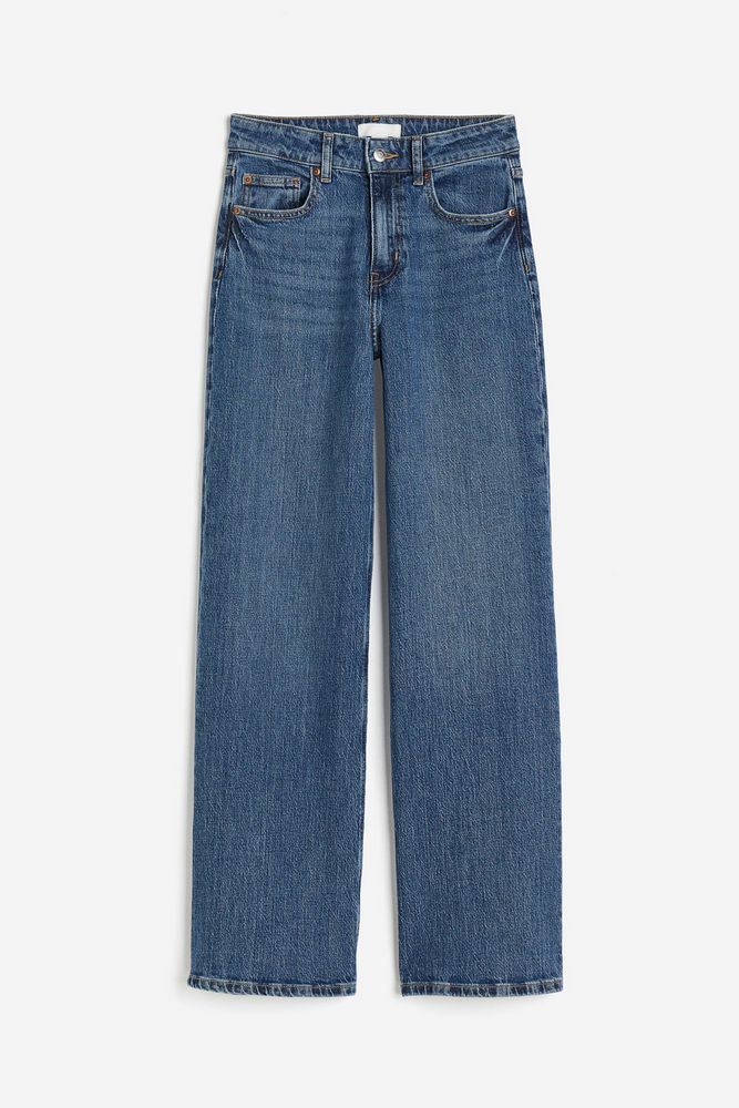 

Джинсы женские H&M 1045459 синие 36 EU, Синий, 1045459
