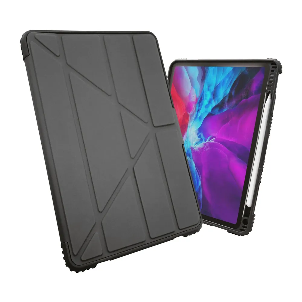 

Противоударный чехол BUMPER FOLIO Flip Case для Apple iPad Pro 12.9" (2018), Черный