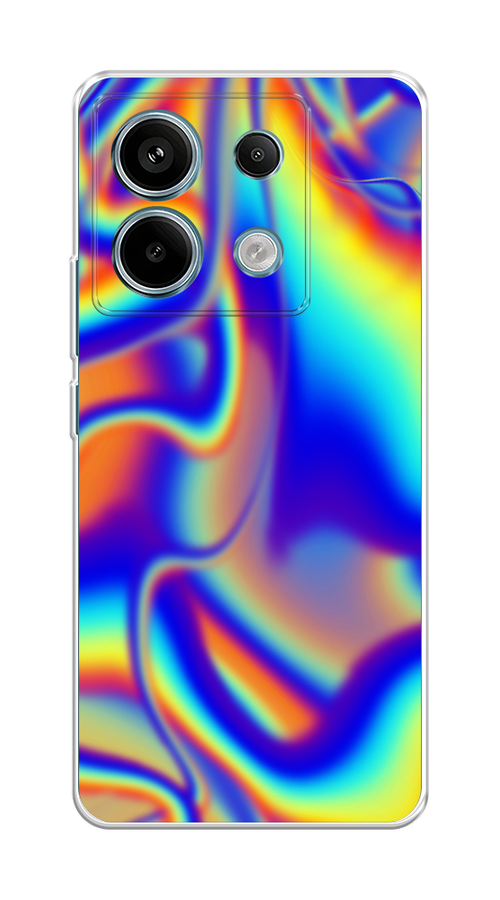

Чехол на Xiaomi Redmi Note 13 Pro 5G "Яркая голограмма", Разноцветный, 320150-1