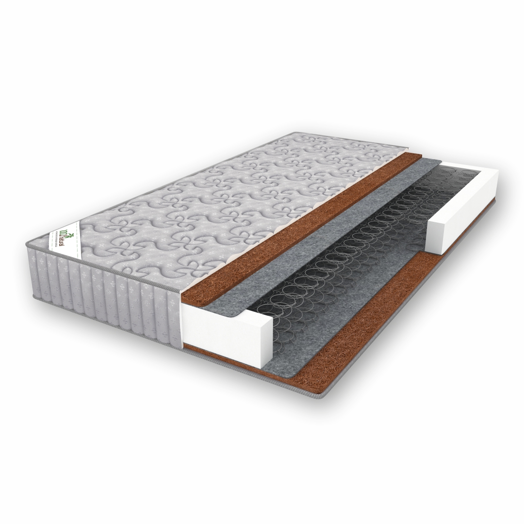 

Матрас Матрасбург Solid 120x200, Серый, Solid