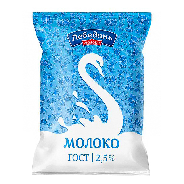 

Молоко Лебедянь молоко пастеризованное 2,5% 900 мл бзмж