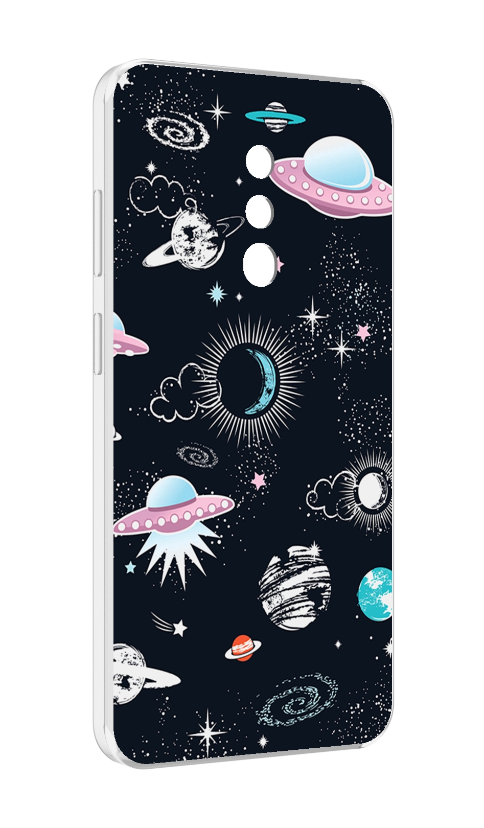

Чехол MyPads космос-мини-картинки для Blackview BV5200, Прозрачный, Tocco