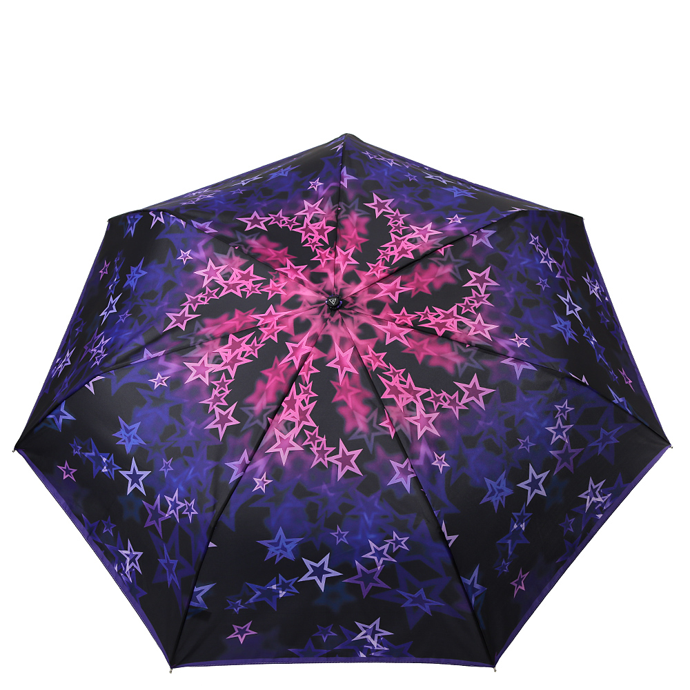 Зонт складной женский автоматический FABRETTI P-20134-10, фиолетовый