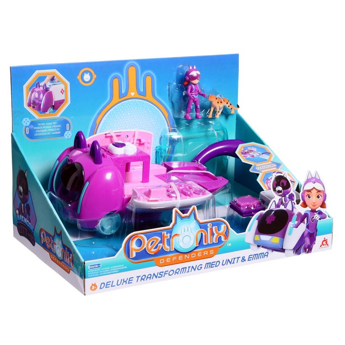 

Игровой набор 2 в 1 Петроникс мега-трансформер, Китти и фигурка