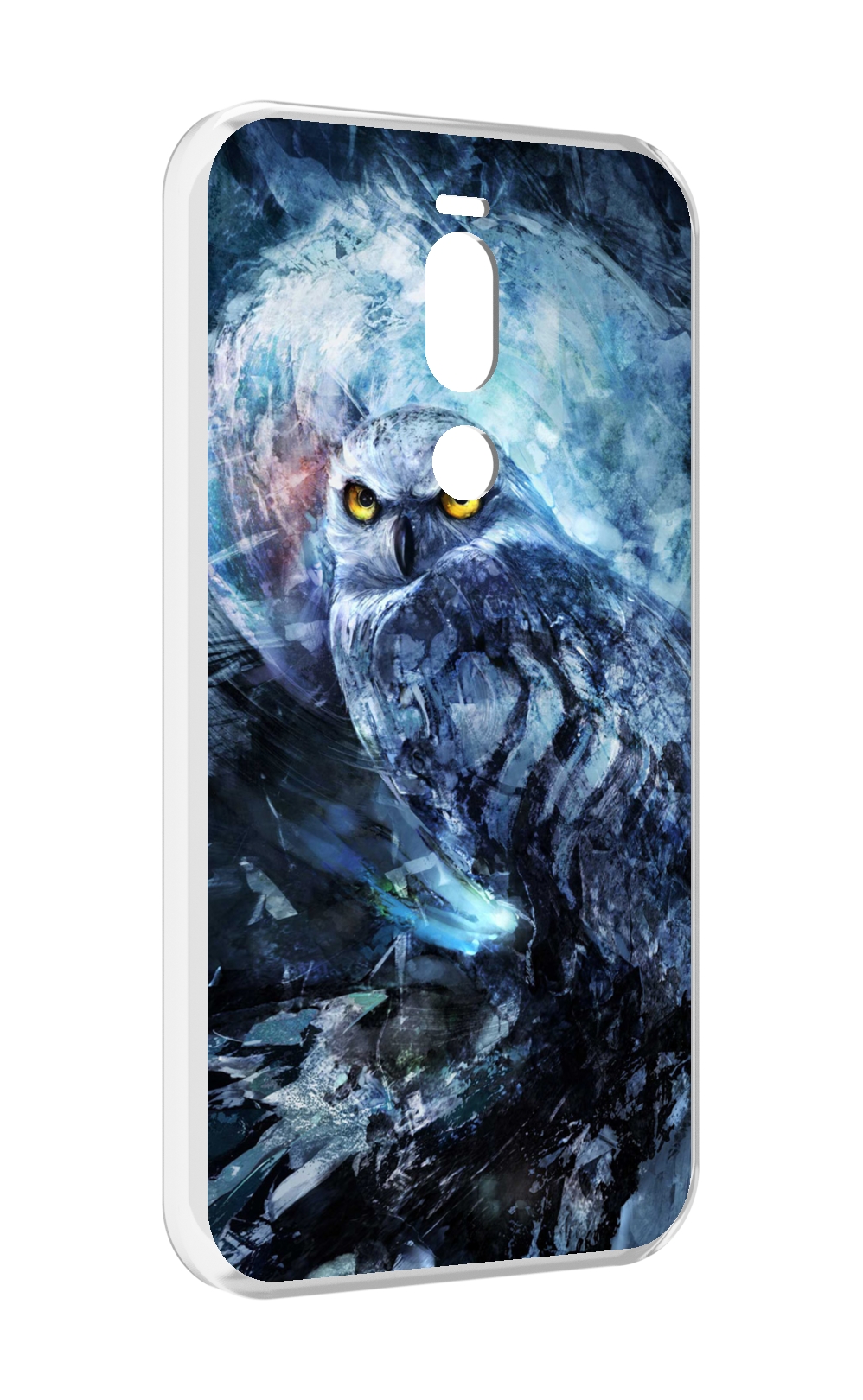 

Чехол Mypads Замороженная-Сова Для Meizu X8, Прозрачный, Tocco