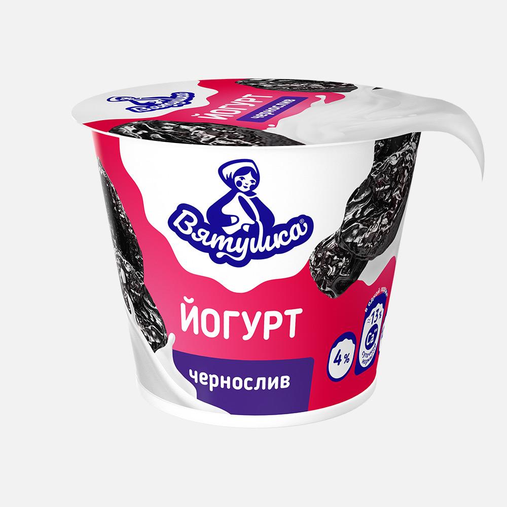 

Йогурт Вятушка чернослив 4% 125 г