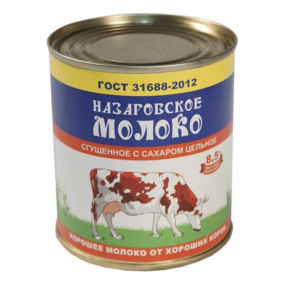 

Сгущенное молоко Назаровское молоко 85% 360 г
