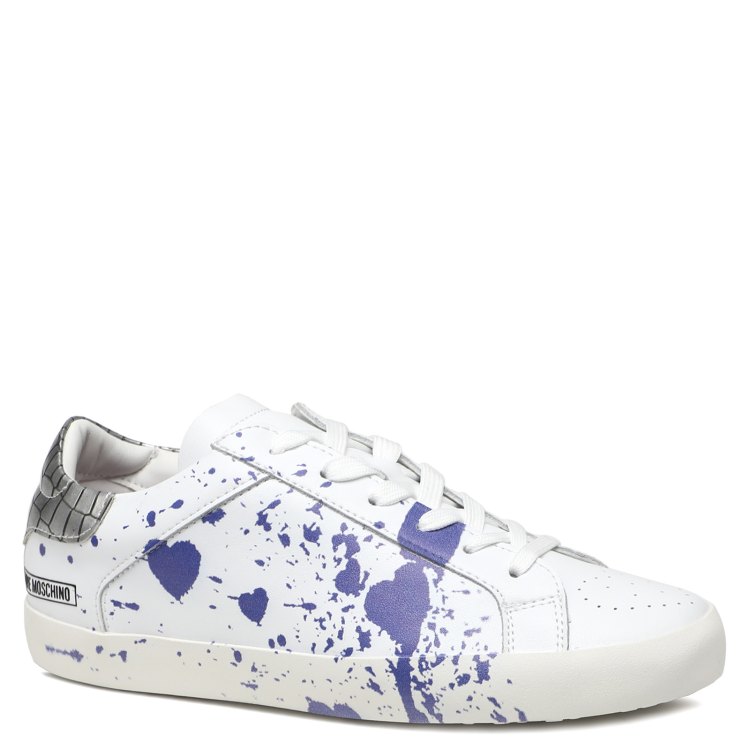 

Кеды женские Love Moschino JA15292G FW23 белые 35 EU, Белый, JA15292G FW23