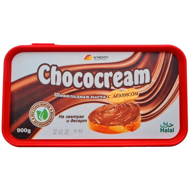 Паста Chococream шоколадная с арахисом 900 г