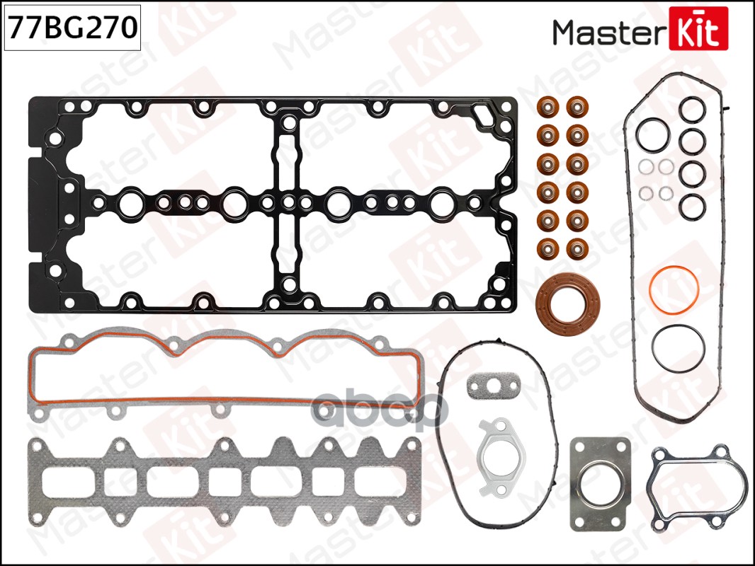 

MASTERKIT к-кт прокладок ГБЦ FIAT F1AE0481A 77BG270