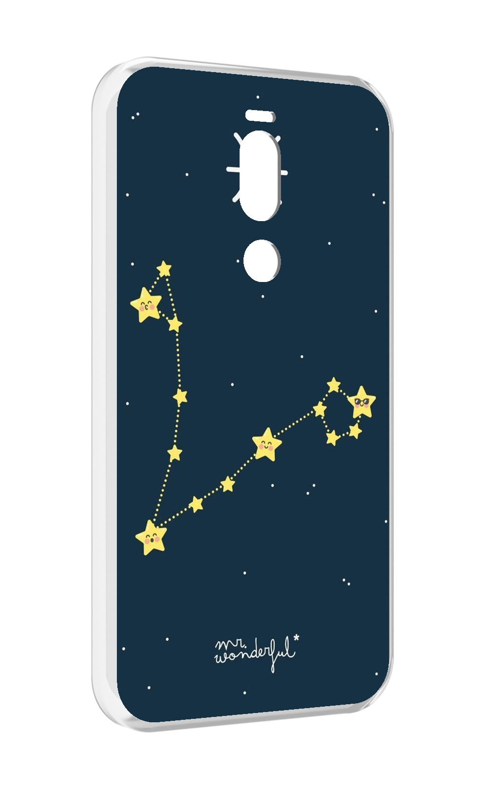 

Чехол Mypads Знак Зодиака Рыбы 1 Для Meizu X8, Прозрачный, Tocco