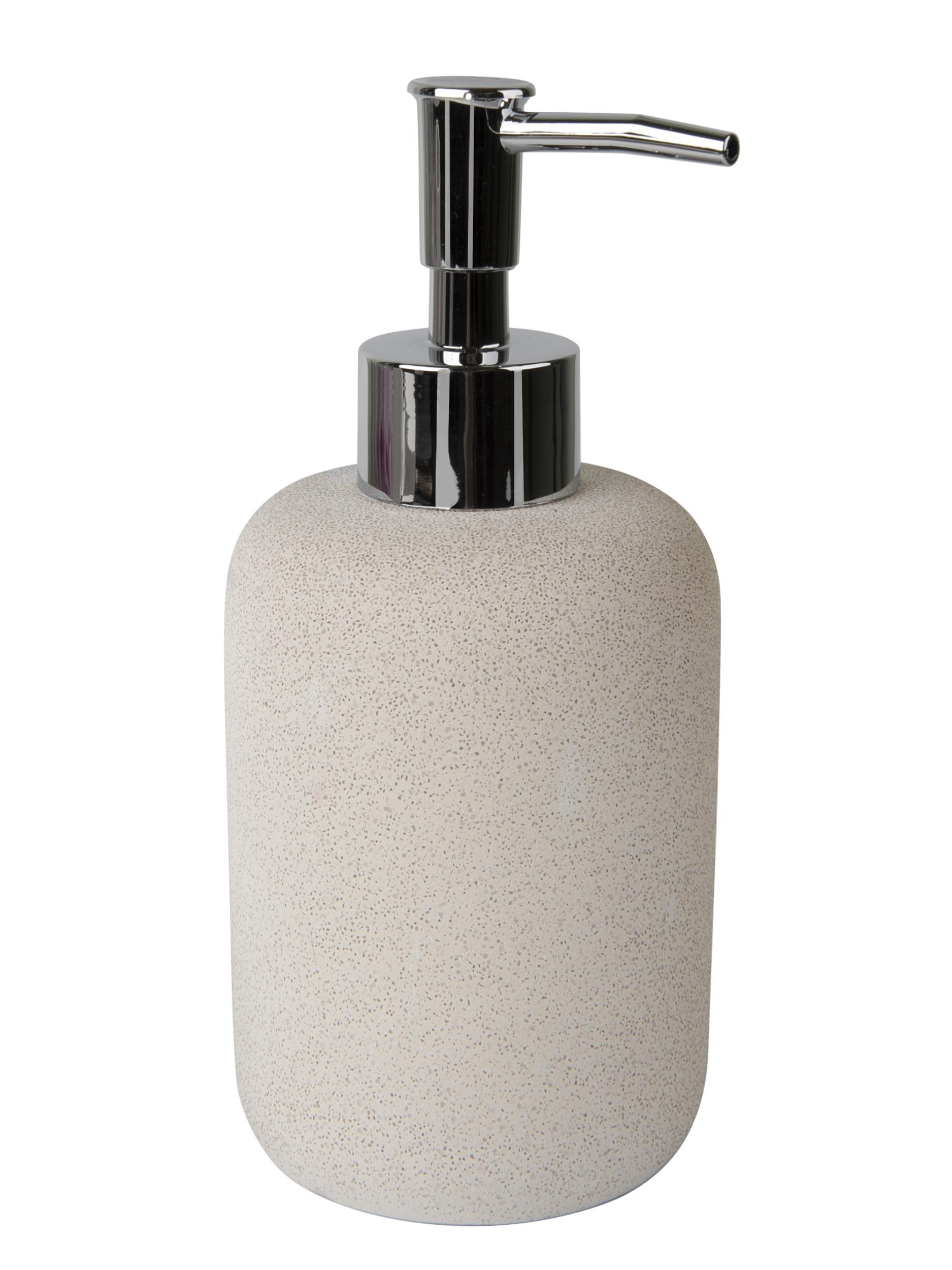Дозатор для жидкого мыла цемент Stone CM0065BA-LD Аквалиния