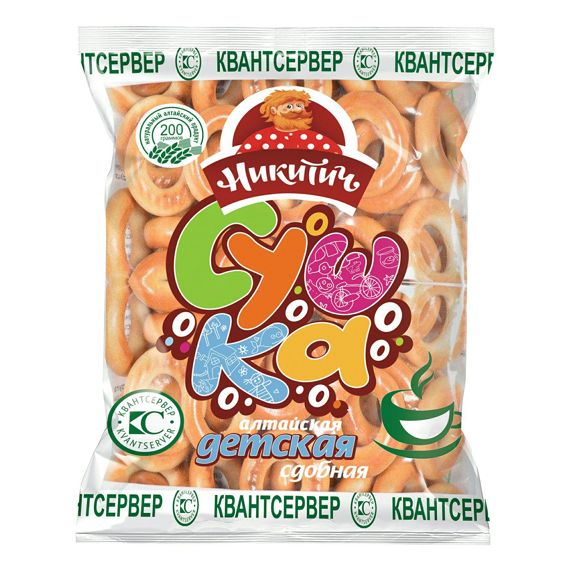

Сушка «Никитич» Алтайская Детская сдобная, 200 г