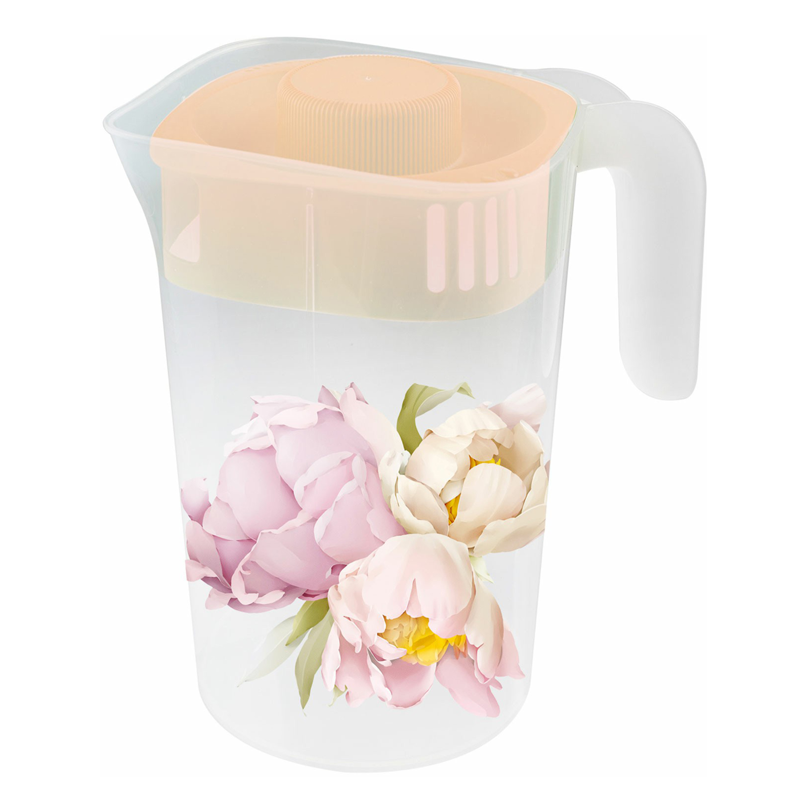 

Кувшин Полимербыт Peony пластик 2 л