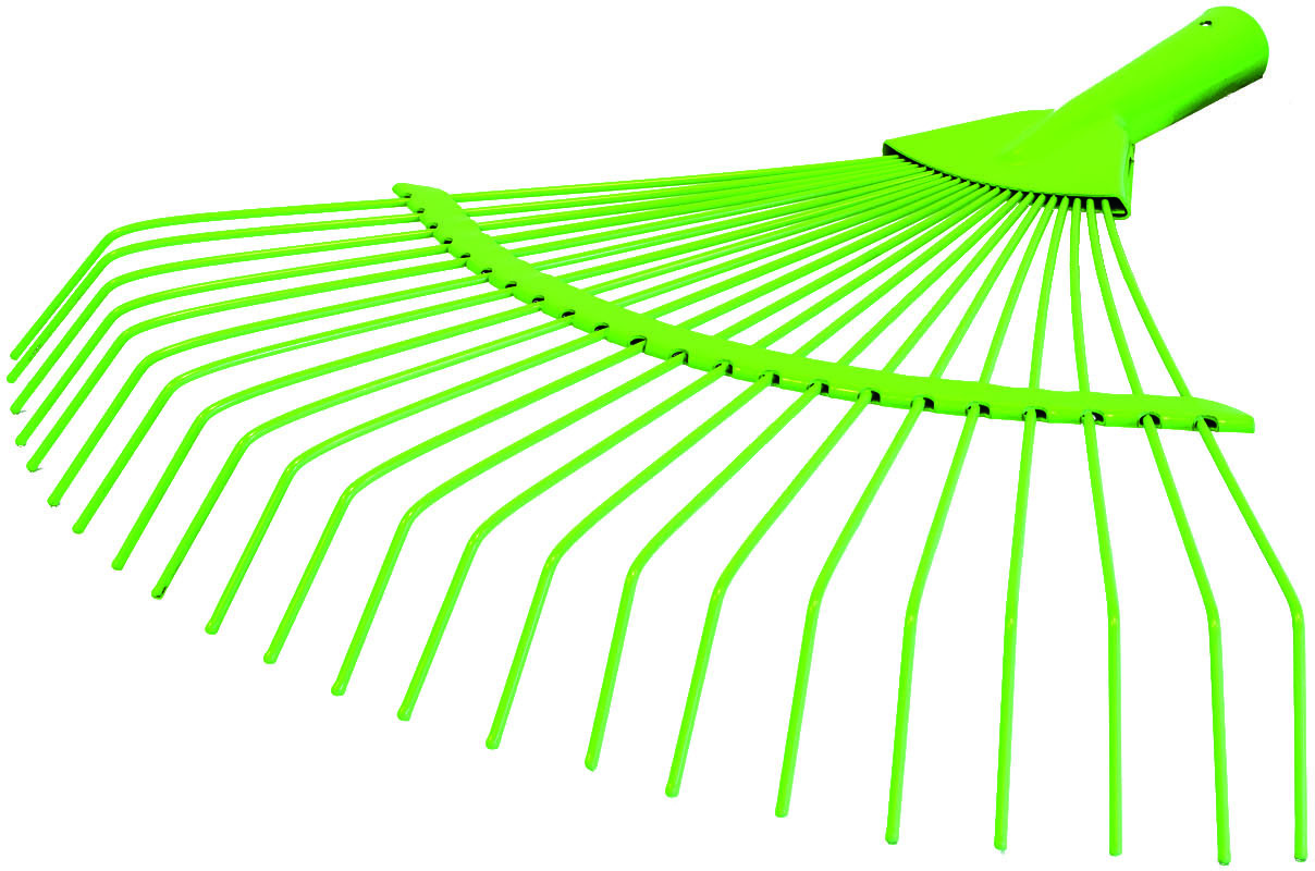 

Грабли веерные Feona 22 зубца проволочные 004-0005 40 см x 42 см без черенка, Зеленый