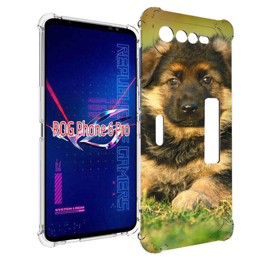 

Чехол MyPads кавказская овчарка для Asus ROG Phone 6 Pro, Прозрачный, Tocco