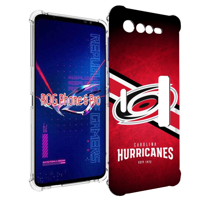 

Чехол MyPads каролина харрикеинс мужской для Asus ROG Phone 6 Pro, Прозрачный, Tocco