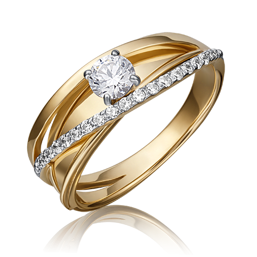 

Кольцо из золота р. , PLATINA jewelry 01-5210-00-501-1121-67, фианит, 01-5210-00-501-1121-67