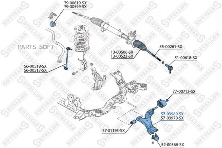 

57-03969-sx_рычаг передний левый chevrolet captiva 2.4/captiva 3.2 07>