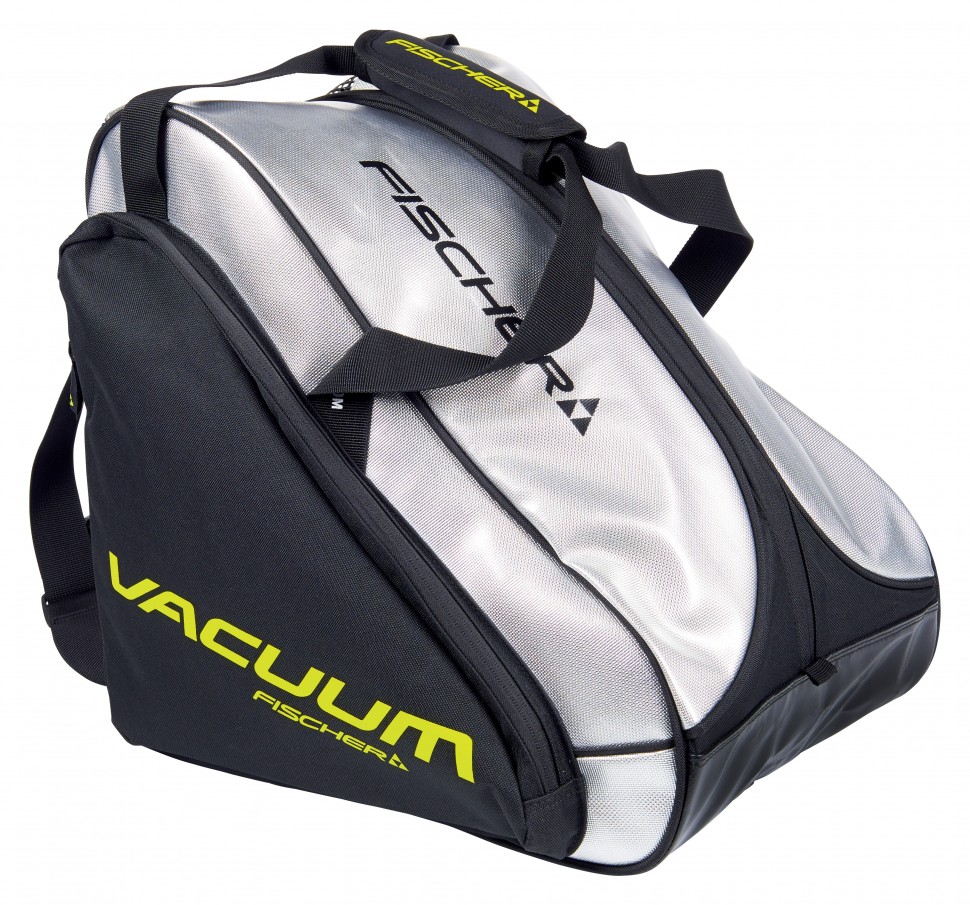 фото Сумка fischer skibootbag alpine vacuum fit 40x41x24 black/grey