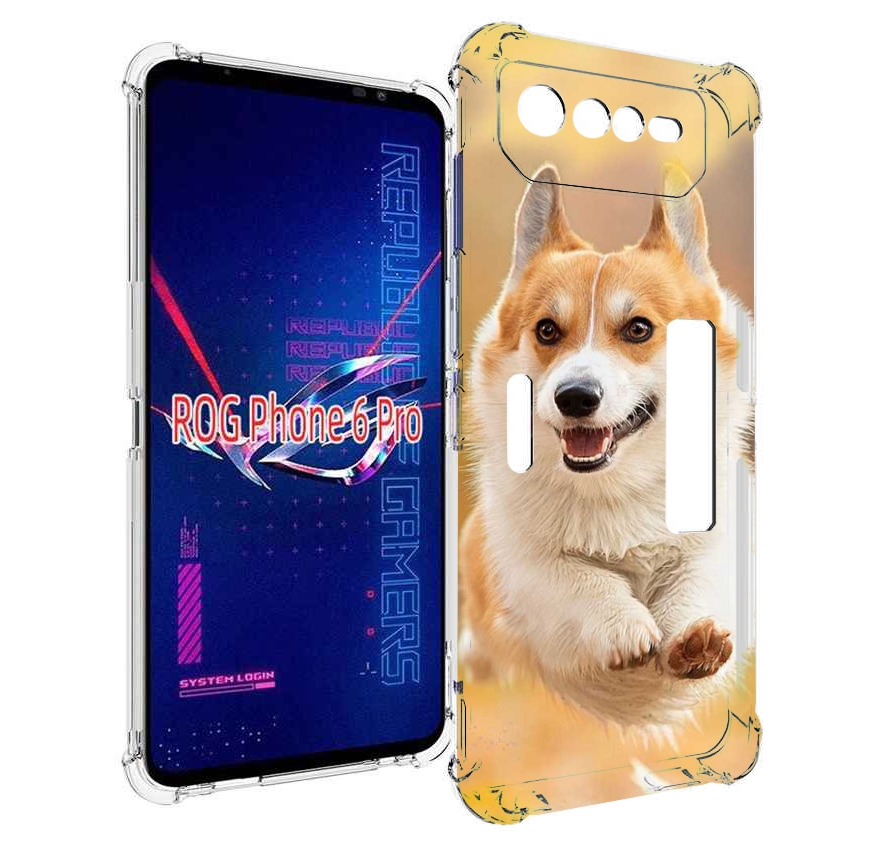 

Чехол MyPads когри собака для Asus ROG Phone 6 Pro, Прозрачный, Tocco