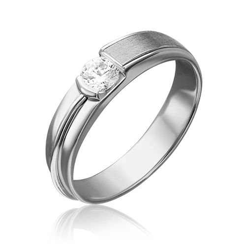 

Кольцо из золота р. 17 PLATINA jewelry 01-5244-00-101-1120-30, бриллиант, 01-5244-00-101-1120-30