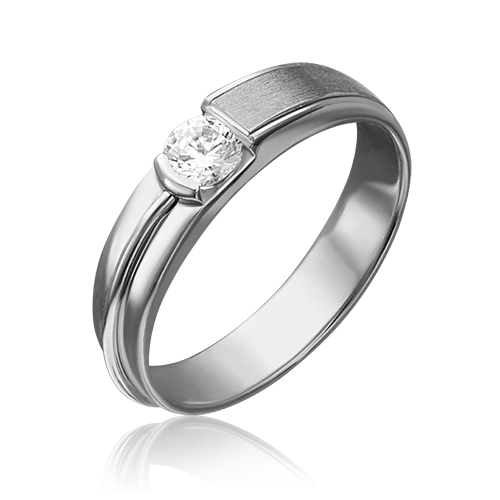 

Кольцо из золота р. 18,5 PLATINA jewelry 01-5244-00-401-1120, фианит, 01-5244-00-401-1120