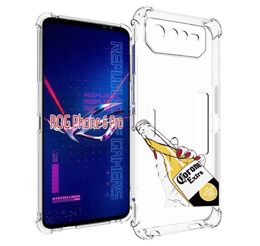 

Чехол MyPads корона екстра для Asus ROG Phone 6 Pro, Прозрачный, Tocco