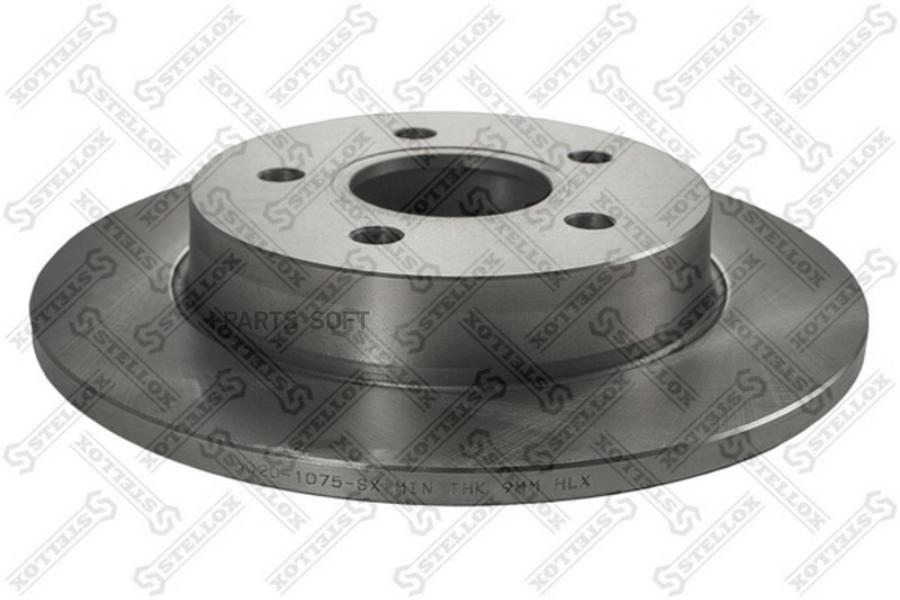 

6020-1075-Sx диск Тормозной Задний Ford Focus 1.4-2.0/Tdci 04> Stellox 60201075SX