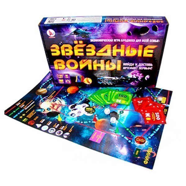 

Игра-ходилка Звездный воин (экономическая) Ракета Р2688, Р2688