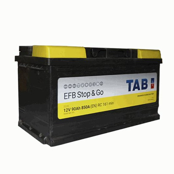 

90 Ач Tab Magic Stop&Go EFB о/п (212090) (850А д*ш*в 35,3*17,5*19 см)