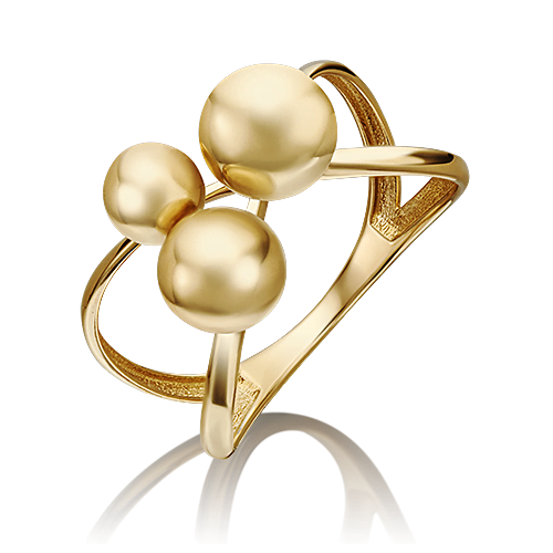 

Кольцо из золота р.17 PLATINA jewelry 01-5303-00-000-1130-42, 01-5303-00-000-1130-42