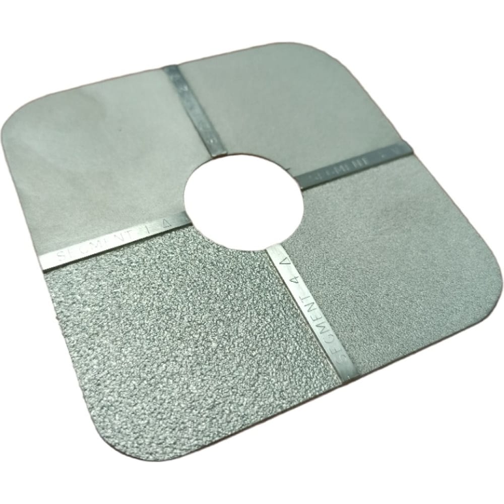 RUBERT & Со. Эталон шероховатости (ISO 8503 ч.1,2) с поверхностью Grit (песок) (25, 60, 10