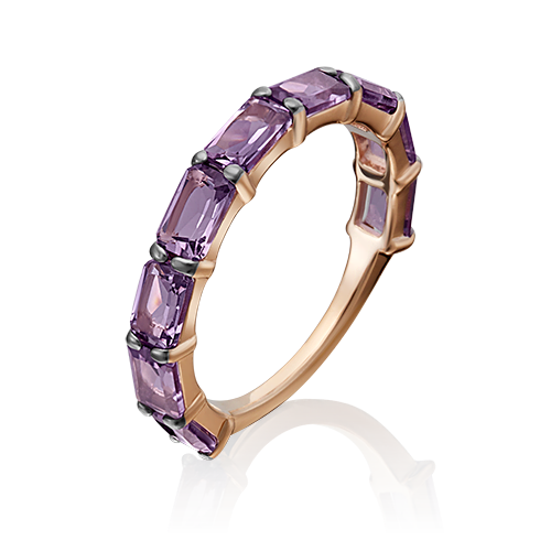 

Кольцо из золота р., PLATINA jewelry 01-5335-00-203-1110-46, аметист, 01-5335-00-203-1110-46