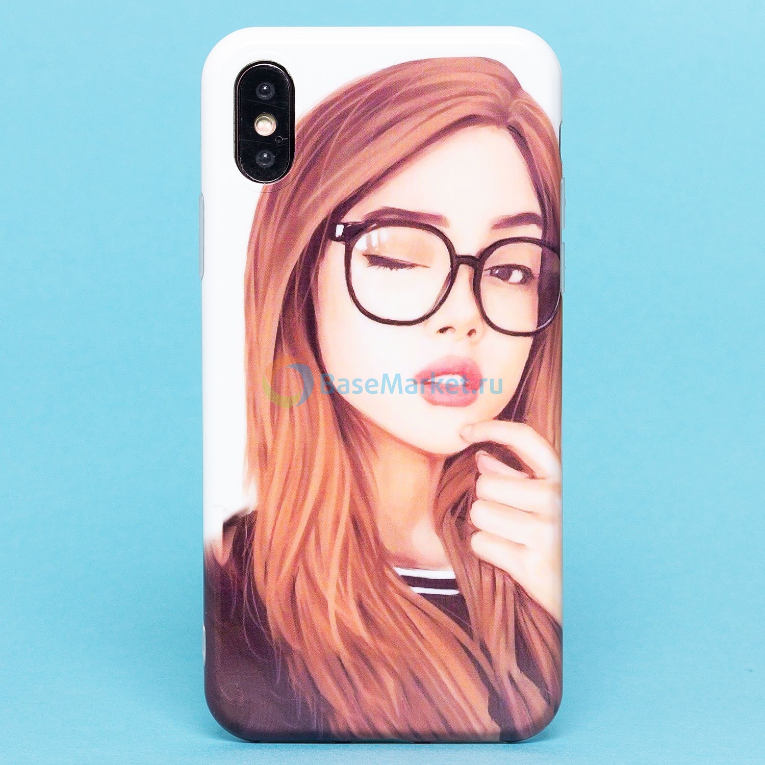 

Чехол накладка SC184 BaseMarket для Apple iPhone Xs (001)