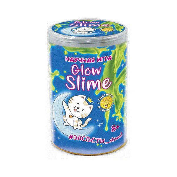 Научная игра Glow Slime Ранок 12123025Р