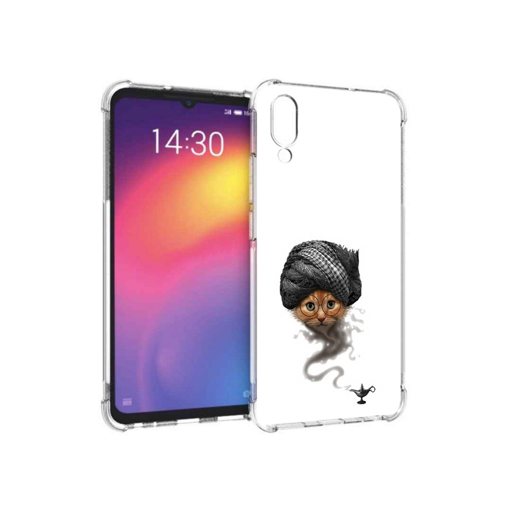 

Чехол MyPads Tocco для Meizu Note 9 кот джин (PT134513.88.398), Прозрачный, Tocco