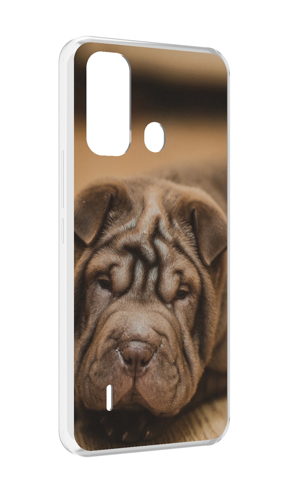 

Чехол MyPads шарпеи для ITEL A49 / A58 / A58 Pro, Прозрачный, Tocco