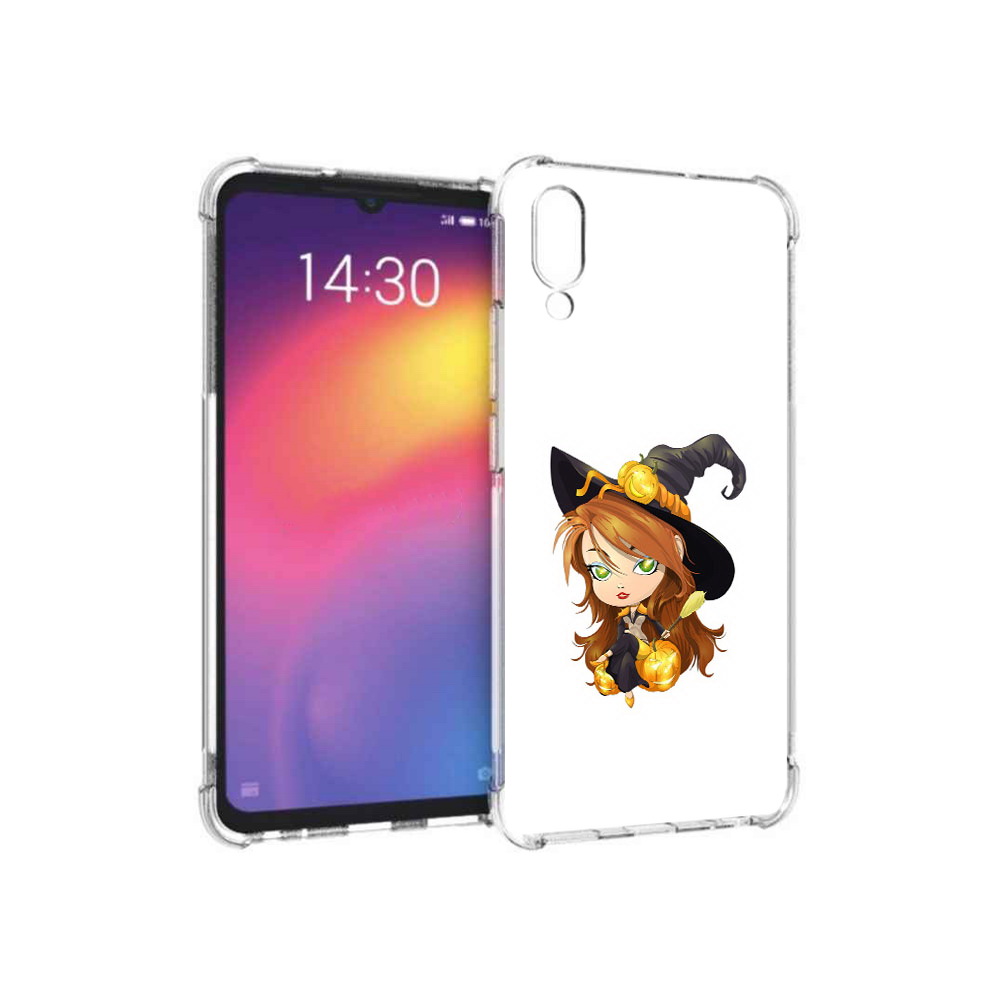 

Чехол MyPads Tocco для Meizu Note 9 Ведьмочка (PT134513.88.40), Прозрачный, Tocco