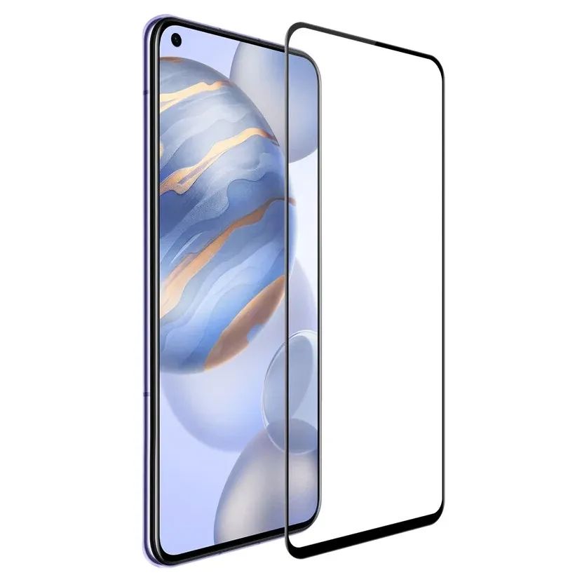 

Защитное стекло 9D для Huawei Honor 30/Poco M3Pro, черный