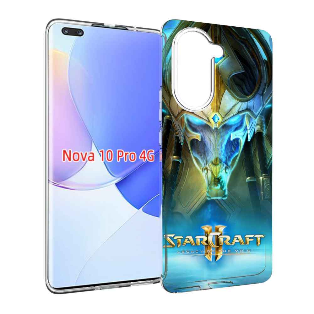 Чехол MyPads StarCraft II Legacy of the Void для Huawei Nova 10 Pro противоударный