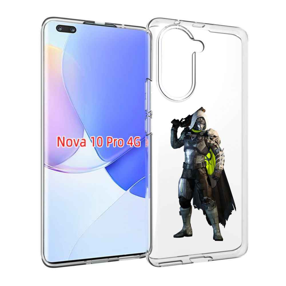 Чехол MyPads destiny-2-hunter для Huawei Nova 10 Pro противоударный