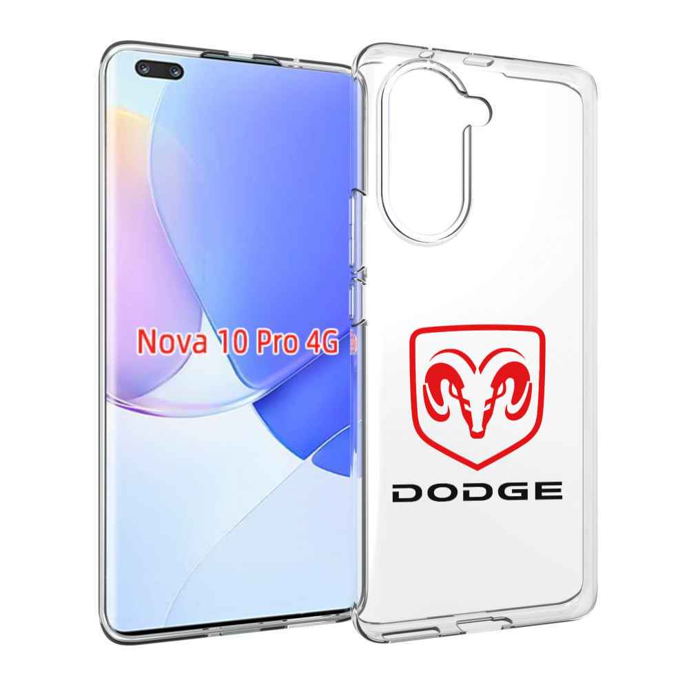 Чехол MyPads dodge-2 мужской для Huawei Nova 10 Pro противоударный