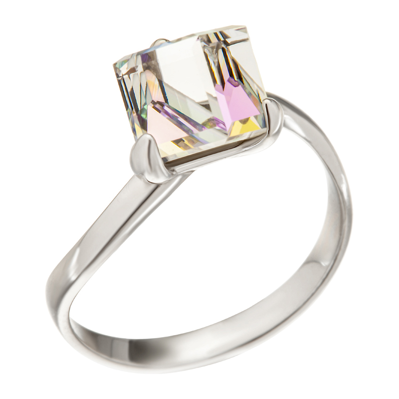 

Кольцо из серебра со swarovski р. 17.5 Яхонт Ювелирный 242850, 242850