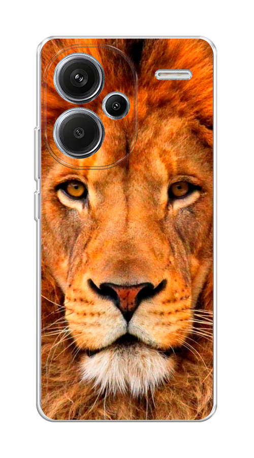 

Чехол на Xiaomi Redmi Note 13 Pro+ "Благородный лев", Оранжевый, 320250-1