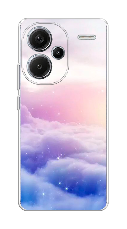 

Чехол на Xiaomi Redmi Note 13 Pro+ "Небеса", Голубой;белый;розовый, 320250-1