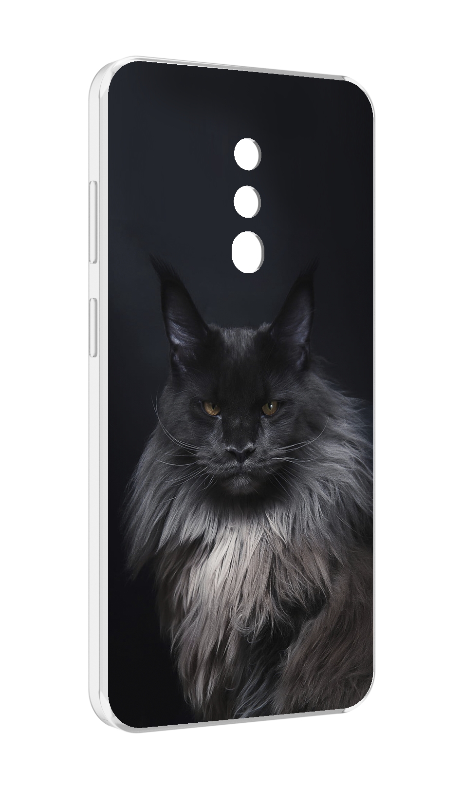 

Чехол MyPads кошка меин кун 2 для Blackview BV5200, Прозрачный, Tocco